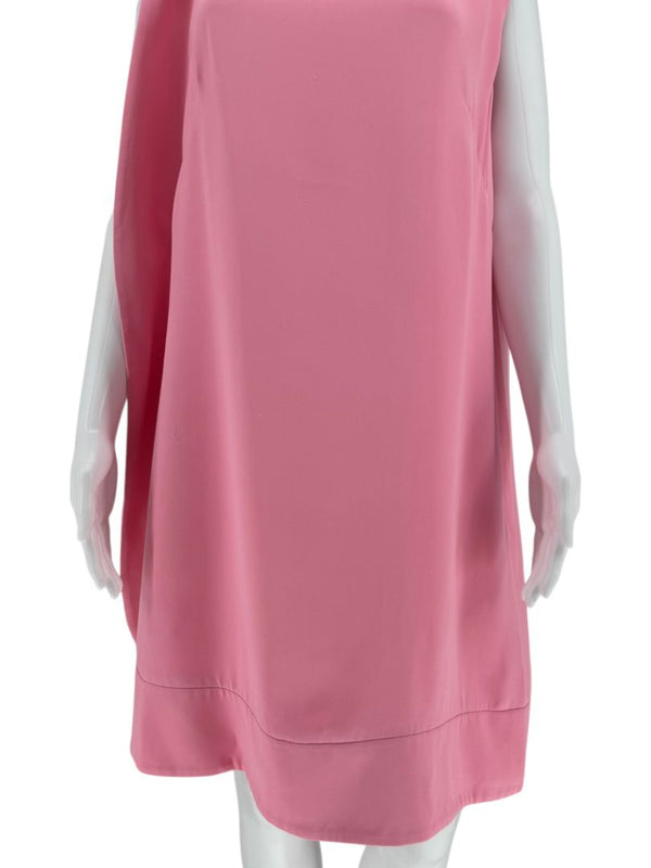 Valentino Ruffle Side Sleeveless Mini with laying collar and side button - Size 12
