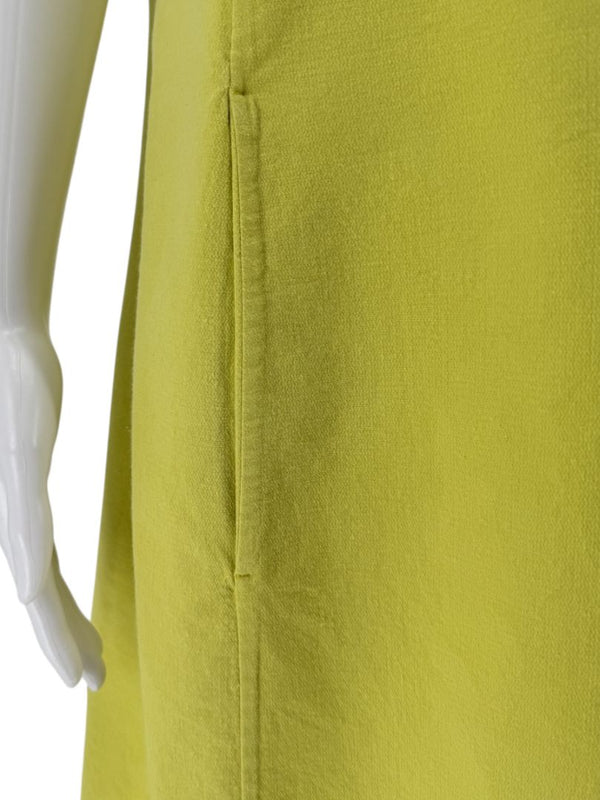 A-K-R-I-S- Lime Snap-Front Polo Dress - Size 10