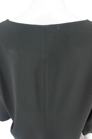 The Row Black Relaxed Top & Elastic Waist Pant Set – Size S (Top) & M (Pant)