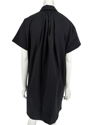 Michael Kors Collection Black Poplin Shirt Dress – Size XS