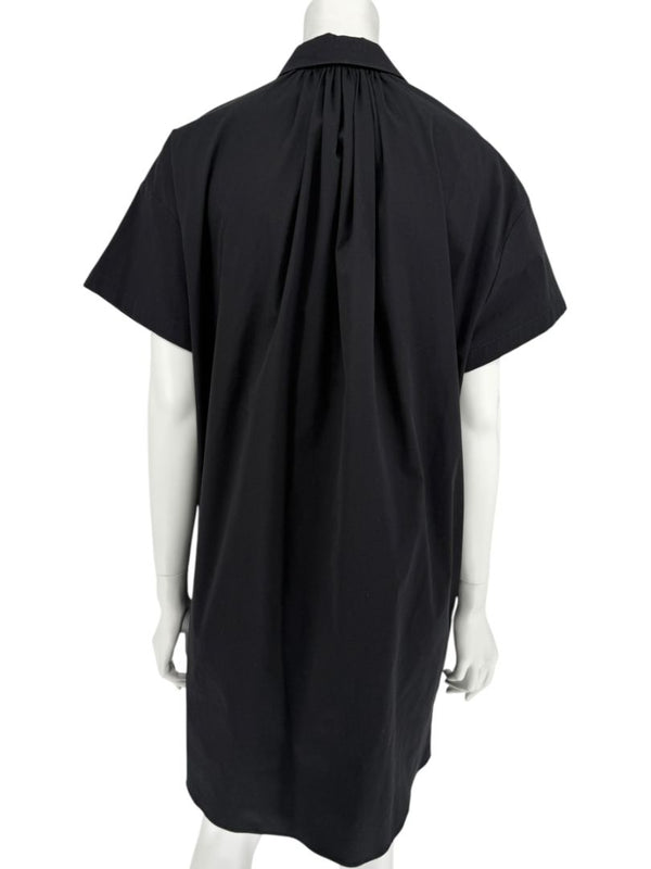 Michael Kors Collection Black Poplin Shirt Dress – Size XS
