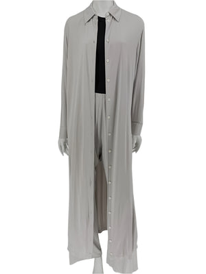 The Row Light Taupe Lounge Set – Size S/M (Top Small, Pants Medium)