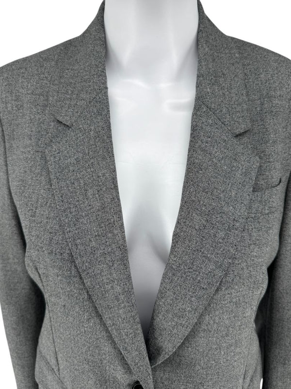 Gabriela Hearst Charcoal 100% Wool Pantsuit – Size 44