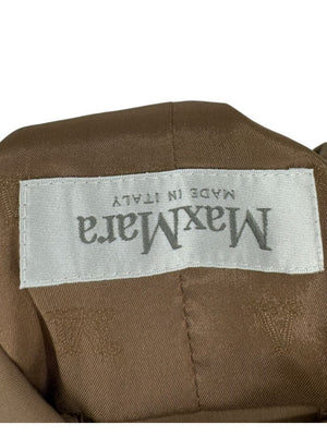 MaxMara Camel Virgin Wool Blazer & Pants Set – Jacket Size 10, Pants Size 14