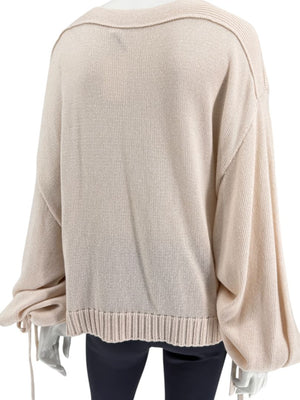 Jil Sander Blush Knit Pullover Sweater – Size S