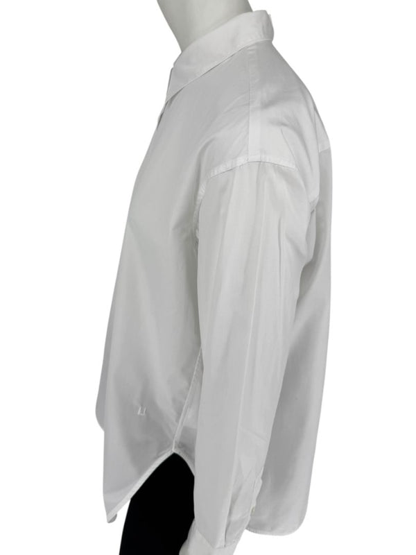 Lis Lareida White Cotton Button-Down Shirt – Size 36