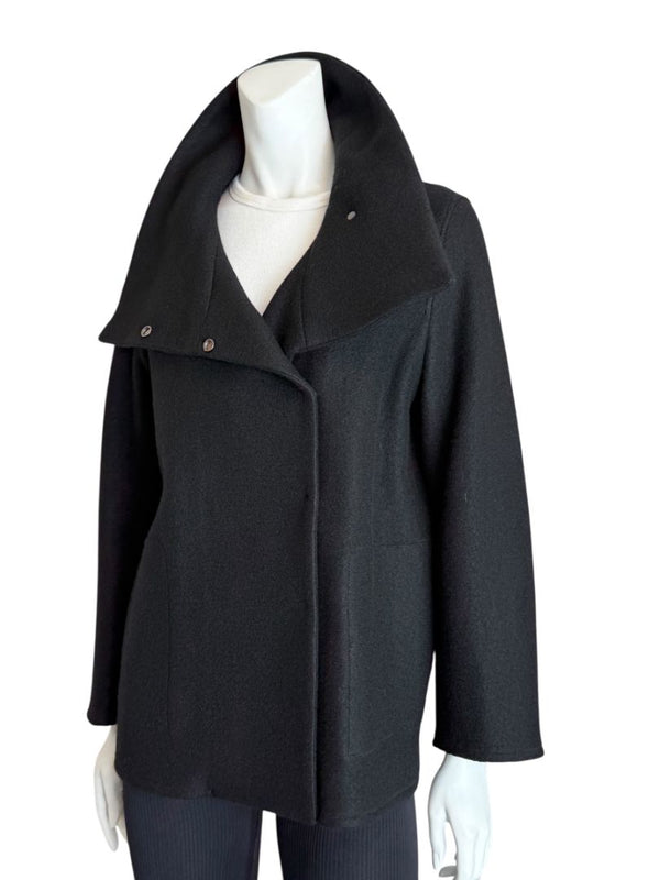 Akris Black Cashmere Jacket – Size 8