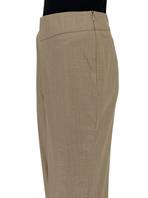 Escada Beige Wool-Silk Blend Two-Piece Suit – Size 42 (Blazer & Pants)