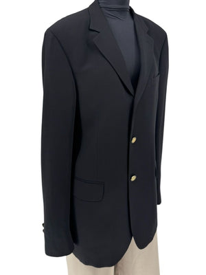 Versace Jeans Couture Black Wool Blend Blazer – Size IT 50 (US 40)