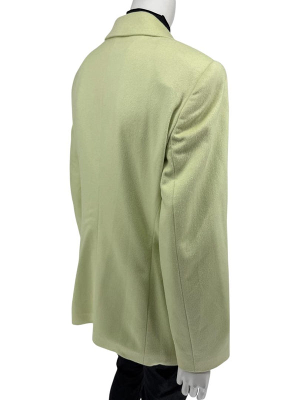 Escada Margaretha Ley Light Pistachio Double-Breasted Blazer – Size 44 (DE)