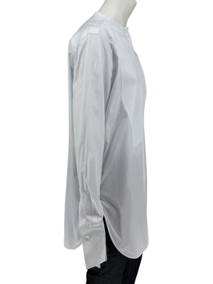 Celine Clean-Line Pale Blue Cotton Shirt with Concealed Placket – FR 42