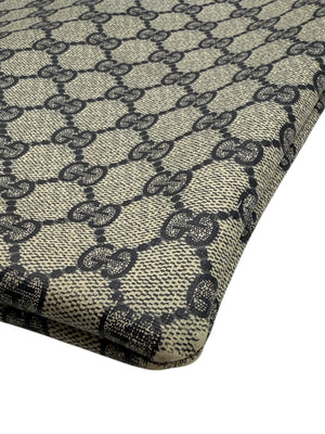 Gucci Vintage GG Canvas &  Leather Champagne Bottle Carrier – Made in Italy