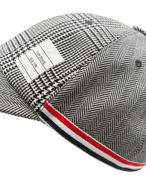 Thom Browne Classic 6-Panel Wool Baseball Cap – Brand New With Tags