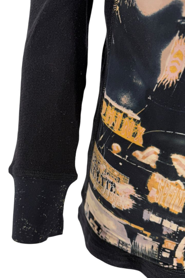 Jean Paul Gaultier Maille Femme Paris Cityscape Knit Top – Size L