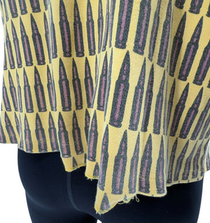 Stephen Sprouse Bullet Print Turtleneck Top – Size M (Good Condition)