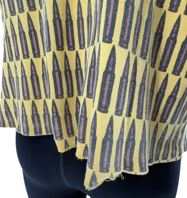 Stephen Sprouse Bullet Print Turtleneck Top – Size M (Good Condition)