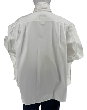 Chanel Pre Fall 2013 "Edinburgh Collection" Bow Poplin Shirt