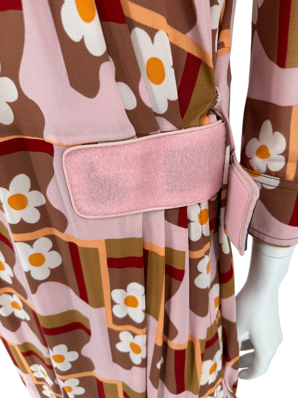 Prada SS 2017 Floral Print Dress - Size 10