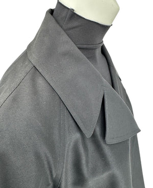 Anne Klein Charcoal Gray Open-Front Jacket – Size Small