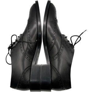 Saint Laurent Classic Wingtip Brogue Lace-Up Oxfords – Size 40 (Men's)