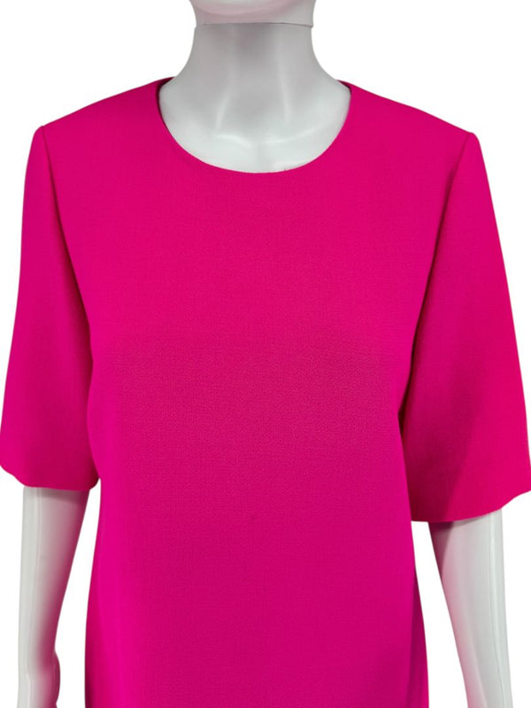 Lisa Perry for Barneys New York Wool Crepe Shift Dress – Size 10