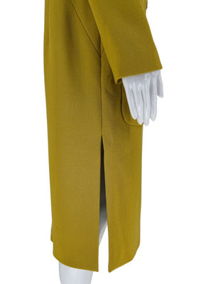 Pamella Roland Embellished Button Longline Jacket