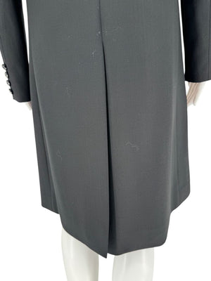 Pamella Roland Embellished Collar Longline Jacket - Large