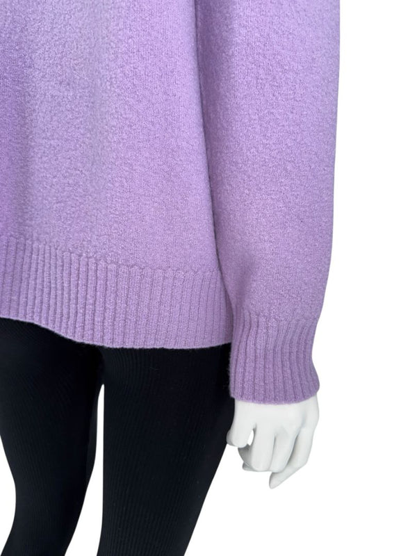 Jil Sander Lilac Cashmere Crewneck Sweater – Size 38