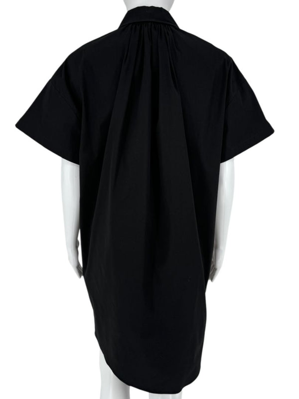 Michael Kors Collection Navy Popover Shirt Dress – Size XS