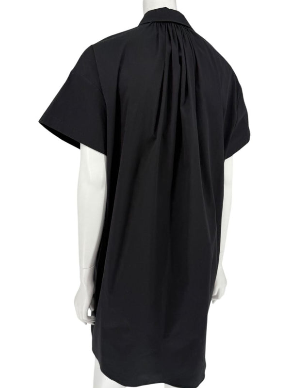 Michael Kors Collection Black Poplin Shirt Dress – Size XS