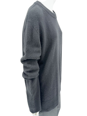 The Row Black Wool-Cashmere Crewneck Sweater – Size M