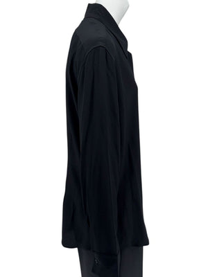 Stella McCartney Black 100% Silk Shirt – Size IT 48
