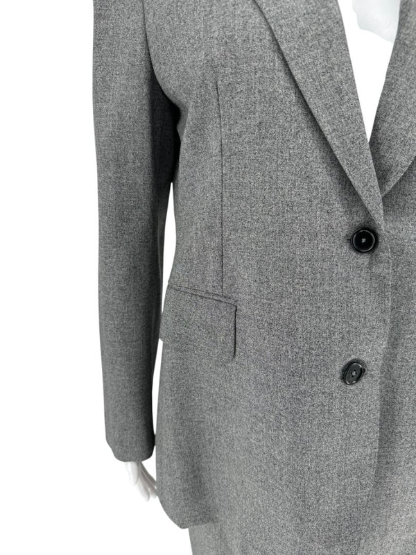 Gabriela Hearst Charcoal 100% Wool Pantsuit – Size 44