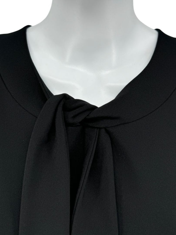Pamella Roland Black Embellished Hem Dress – Large