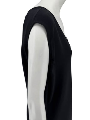 Maria Cornejo Black Silk Sleeveless Dress – Size 10