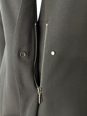 Akris Black Wool “Salsa” Jacket – Size 8- NEW