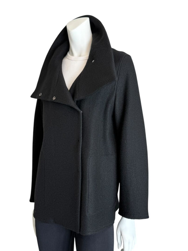 Akris Black Cashmere Jacket – Size 8