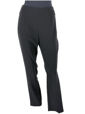 Akris Black Wool Constance Trousers – Size 10- NEW
