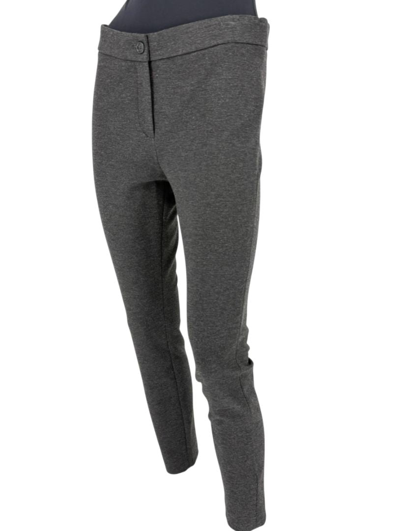 Akris Charcoal Gray Slim Ankle Trousers – Size IT 42 (US 6)