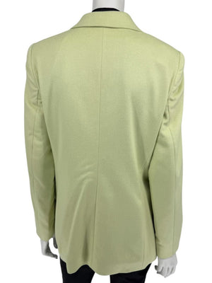 Escada Margaretha Ley Light Pistachio Double-Breasted Blazer – Size 44 (DE)