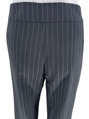 Armani Collezioni Charcoal Pinstripe 3-Piece Suit – Size 12