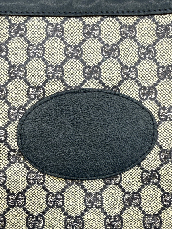 Gucci Vintage GG Canvas &  Leather Champagne Bottle Carrier – Made in Italy