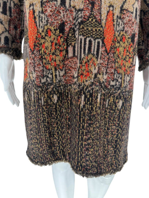 Chanel Paris–Moscow Wool-Blend Embroidered Mini Dress – Size 38 – Brand New With Tags