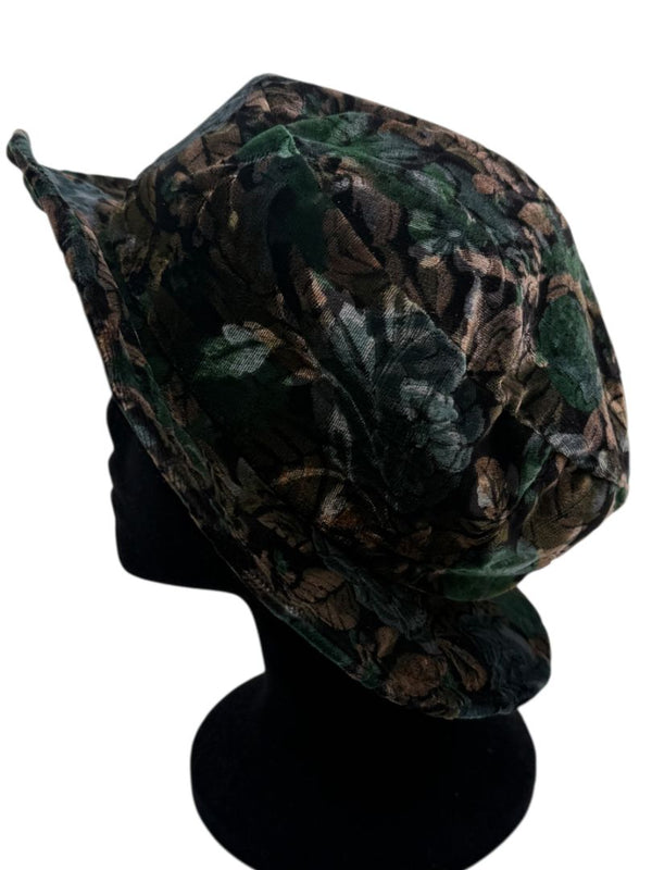 New York Hat & Cap Co. Multicolor Velvet Wire-Brimmed Hat