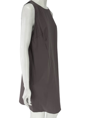 Pamella Roland Charcoal Gray Silk Slip - XL