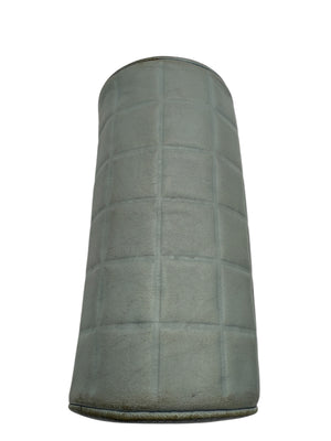 Chanel Chocolate Bar CC Logo lambskin Cosmetic Pouch Bag light blue/grey