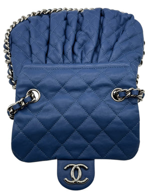 Chanel Cruise 2012 Chain Around Small Crossbody Bag - Blue