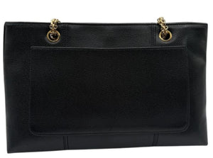 Chanel Grained Calfskin Bijoux Chain Shoulder Bag Black