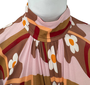 Prada SS 2017 Floral Print Dress - Size 10