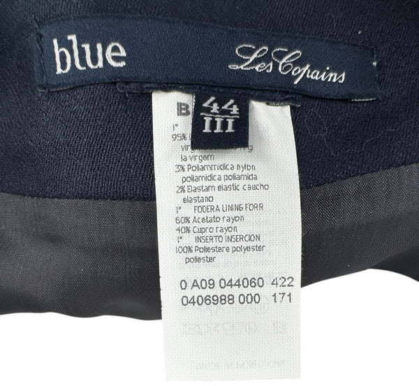 Les Copains Blue Label Navy Wool Skirt Suit – Size IT 44 / 46 (US 10 / 12)